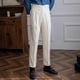 thumbnail image 1 of Pantalones largos de moda para hombre, casuales, de color sólido, con bolsillos y cremallera, cintura elástica, de poliéster., 1 of 9