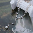 thumbnail image 5 of Vintage Pearl Y Lariat Necklace, 5 of 11