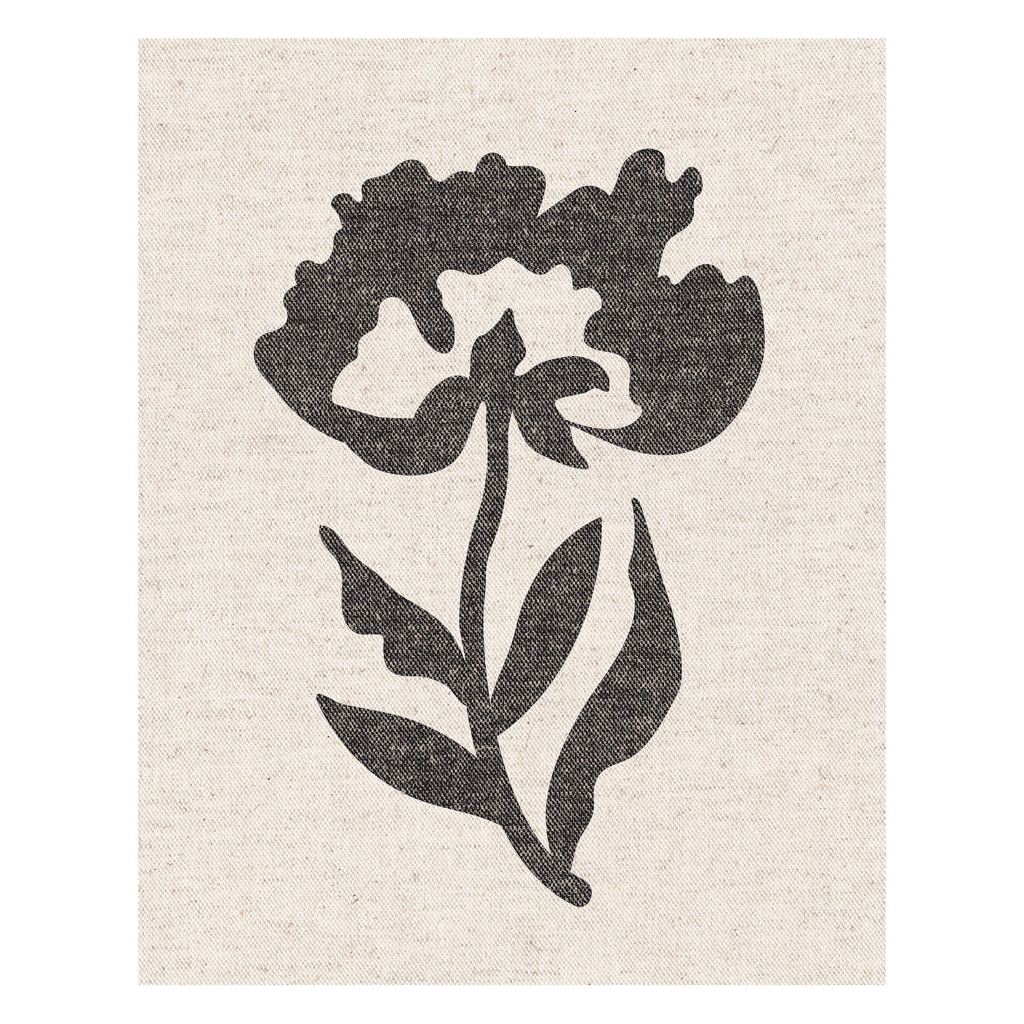DesignOvation Scandi Floral Gray Unframed Art Prints 11” x 14” Set of 3 by The Creative Bunch Studio