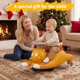 thumbnail image 2 of Cartoon Cat Electric Wiggle Ride-On Car for Kids – Bumper Toy Vehicle for Boys & Girls – Safe Indoor/Outdoor Fun – Color: Brown, US Standard, 2 of 8