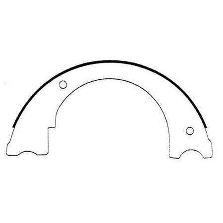 OE Replacement for 2000-2003 Ford F650 Driveline Parking Brake (Best Brake Shoes Replacement)
