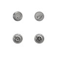 thumbnail image 5 of First Secure by Schlage Deadbolt and Keyed Entry Rigsby Door Knob in Stainless Steel, 5 of 11