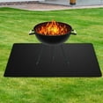 thumbnail image 1 of Estera debajo de la parrilla para parrilla al aire libre, estera protectora para patios, a prueba de aceite, grande, impermeable, manta ignífuga para M, 1 of 8