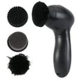 thumbnail image 1 of 1 Ensemble de Polisseuse Électrique avec Brosses Machine à Entretenir les Chaussures en Cuir (Noir), 1 of 5