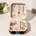 thumbnail image 6 of Cat Travel Portable Jewelry Organizer Box for Rings, Earrings, Necklaces, Bracelets, and More - Suitable for Girls and Women, 6 of 6