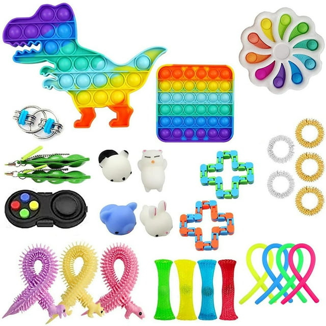 Juguete sensorial Push Bubble Fidget para aliviar el estrés del autismo