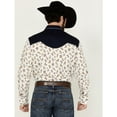 thumbnail image 4 of Wrangler Men's Rodeo Ben Color Block Floral Print Long Sleeve Pearl Snap Multi X-Large, 4 of 4