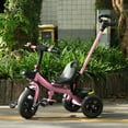 thumbnail image 3 of Toddler Tricycle with Push Handle for Toddler Boys and Girls, 3 of 8