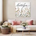 thumbnail image 5 of Pastoral Botanical Wall Art Painting on Canvas, Vintage Fall Wheat Autumn Botanical Canvas Art Home Prints Wall Art Framed Modern Artwork for Living Room Bedroom Wall Decor 12x12in, 5 of 9