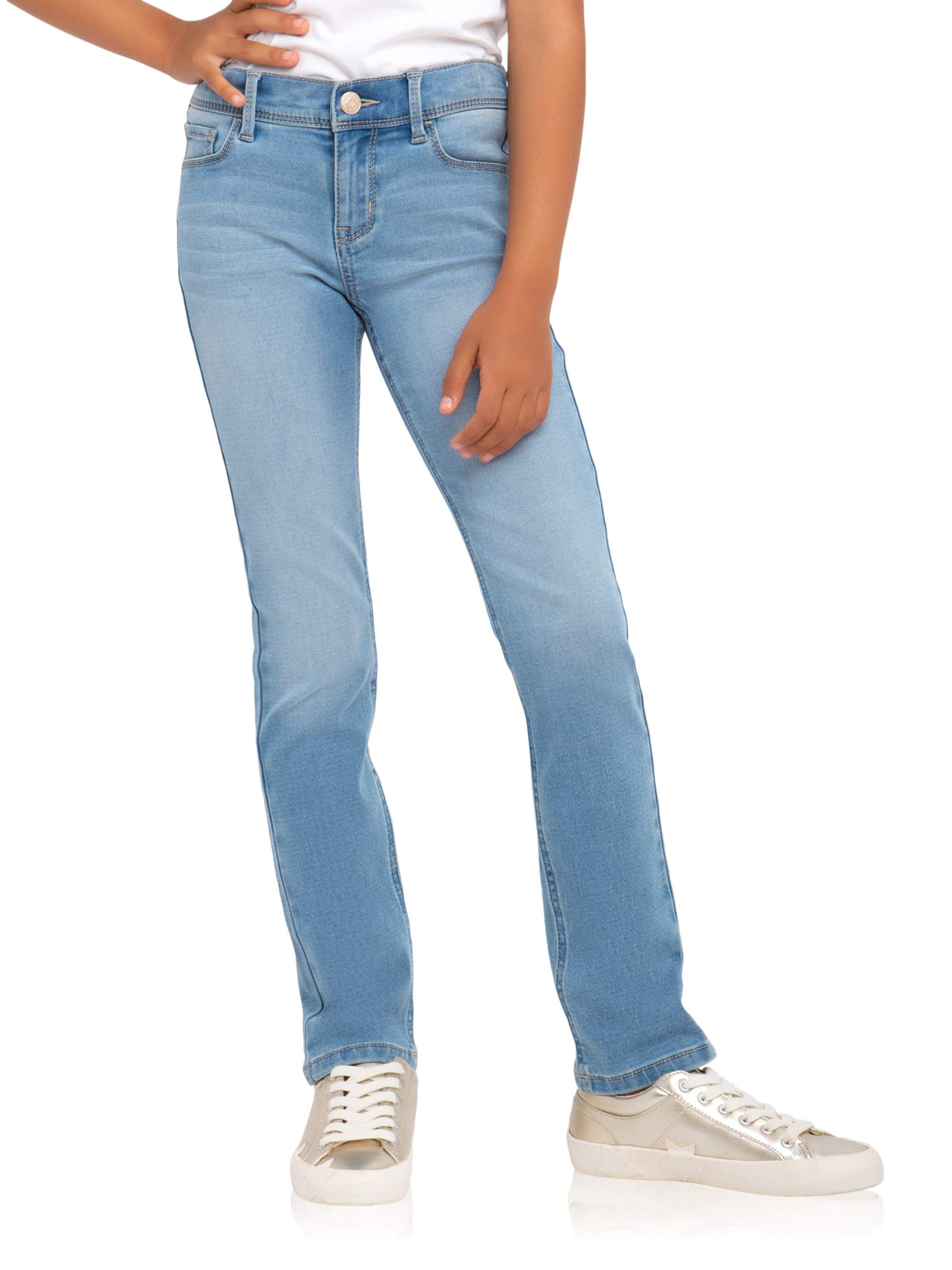 Beige,-Sizes 5-16 Slim Slim Fit Jeans Youth Girls Jordache Super Skinny NWT 
