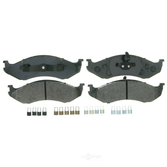 Disc Brake Pad Set Fits select: 1990-1995 JEEP WRANGLER / YJ, 2001 JEEP CHEROKEE