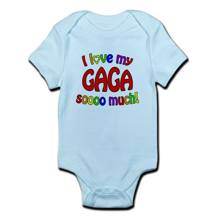 

CafePress - I Love My GAGA Soooo Much! Infant Bodysuit - Baby Light Bodysuit