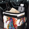 thumbnail image 6 of Hippocampus Foldable Car Garbage Can with Lid - Leak-proof Hanging Storage Bag Trash Bin for Car, 6 of 6