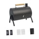 thumbnail image 3 of Parrilla de carbón portátil, pequeña y resistente, para patio, playa, camping Negro, 3 of 9