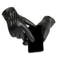 thumbnail image 2 of Touchscreen Driving Gloves Women Fleece Lining Leather Gloves Cycling Gloves, 2 of 18