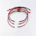 thumbnail image 3 of Hilo de cera de 0,8 mm de grosor, cuerda de cera tejida a mano pura, accesorios de joyería, pulsera, cuerda de mano ajustable, 3 of 5