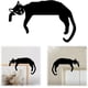 thumbnail image 2 of Adorno de puerta de metal con forma de gato adorable, adorno de puerta de gato nuevo 2024, adorno de puerta de Halloween de metal con forma de gato negro, marco de letrero decorativo para esquina de p, 2 of 6