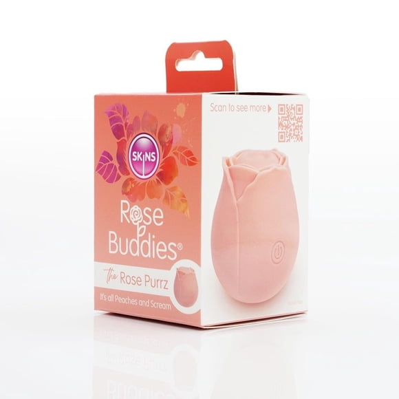 Skins Rose Buddies Clitoral Vibrator, The Rose Purrz