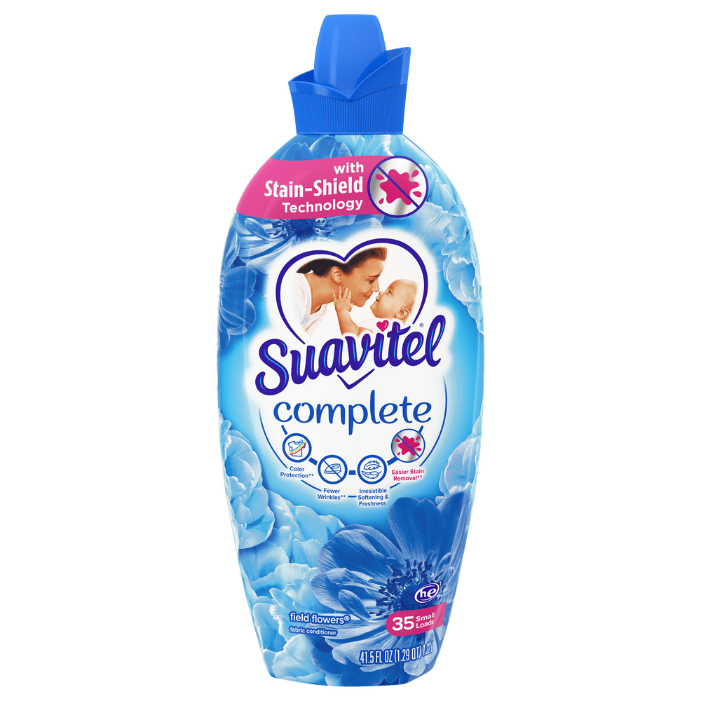 Suavitel Complete Fabric Softener, Field Flowers 35 Small Loads