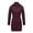 Wine, variant on Ofreoo Womens Jacket Solid Color Pocket Cultivate Oneself Long Sleeve Warm Coat The Hottest Gifts