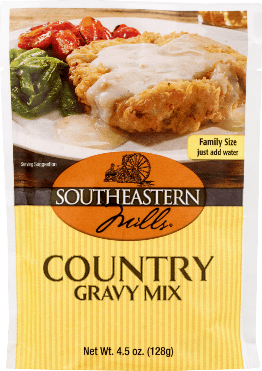 Southeastern Mills Country Gravy Mix, 4.5 Oz. Package (Pack of 4)