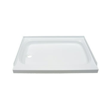 Lippert 210377 Shower Pan with Left Drain - 24" x 40", White