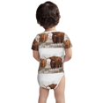 thumbnail image 5 of Daiia Yak Printed Unisex-Baby Short Sleeve Onesies Bodysuits Baby Climbing Clothes Soft and Comfortable Romper with Expandable Shoulder Design-3 Months, 5 of 8