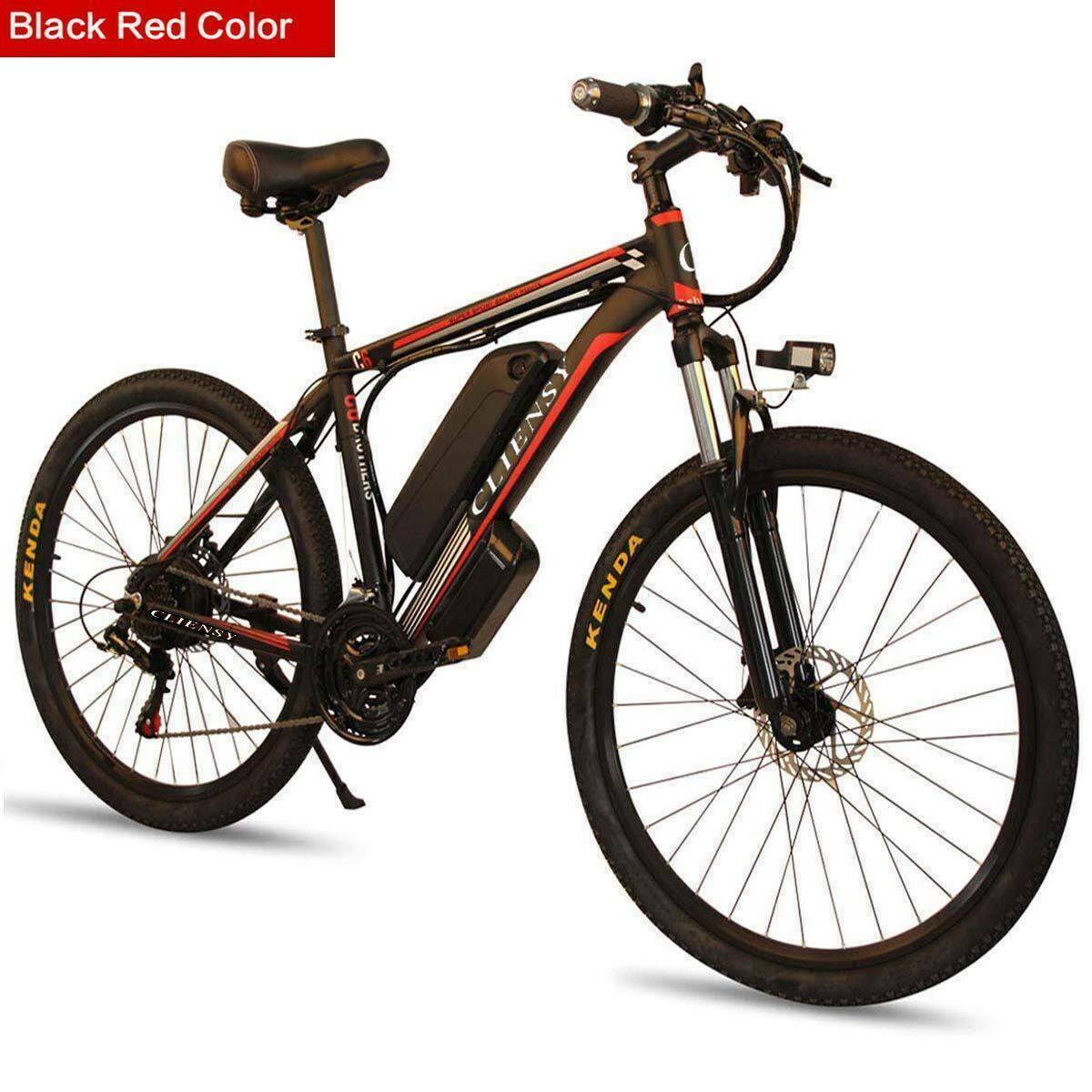 Cliensy 26 electric mountain bike clearance