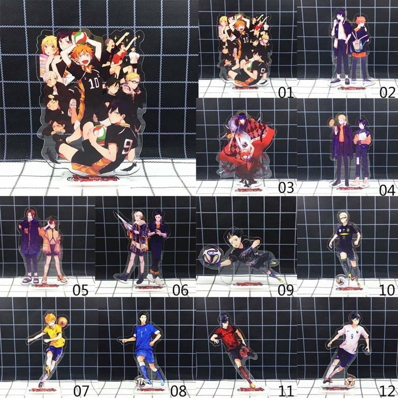 Karasuno High School family shoyo tobio acrylic stand figure anime toy Haikyuu!