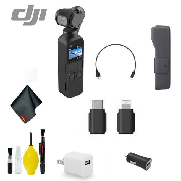 Rotten Happening Behavior DJI Osmo Pocket Handheld 3 Axis Gimbal Stabilizer with integrated Camera,  Attachable to Smartphone, iPhone - Bundle - Walmart.com