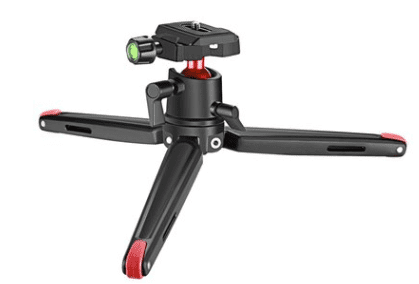Mini Tripod Tabletop Tripod With 360° Ball Head And 1/4 Screw For DSLR
