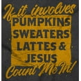 thumbnail image 2 of PSL and Jesus Sweater Weather Hoodie Sweatshirt Women Brisco Brands 5X, 2 of 6