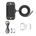 thumbnail image 1 of Riwcyla Écran LCD IPS Numérique 4,3 Pouces, Borescope de Détection Industriel Rechargeable, Résolution 480*720, Prise Photo avec Fil 5 m pour Drain, Égout, Plomberie, Évent, Inspection des Égouts, 1 of 6