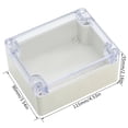 thumbnail image 2 of Caja de conexiones LeMotech IP65 impermeable de ABS 115 x 90 x 55 mm, 2 of 8