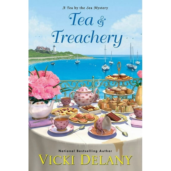 Tea by the Sea Mysteries Tea & Treachery, (Paperback)