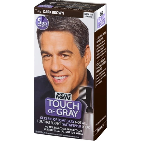 3 Pack Just For Men Touch Of Gray Hair Treatment T 45 Dark Brown