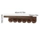 thumbnail image 3 of Contenedores de almacenamiento, perchero de pared con ganchos, antioxidante, con 6 ganchos para baño, cocina, sala de estar, toallas, abrigos, sombreros, herramientas, etc. Gancho de madera., 3 of 6