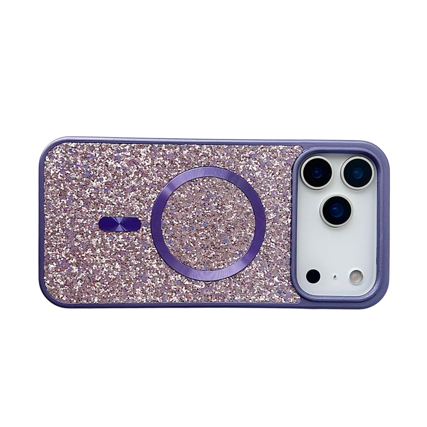 Blinged Case with Magsafe for iPhone 17 Pro - White