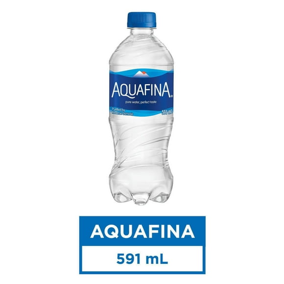 Aquafina Purified Water, 591mL Bottle, 591mL