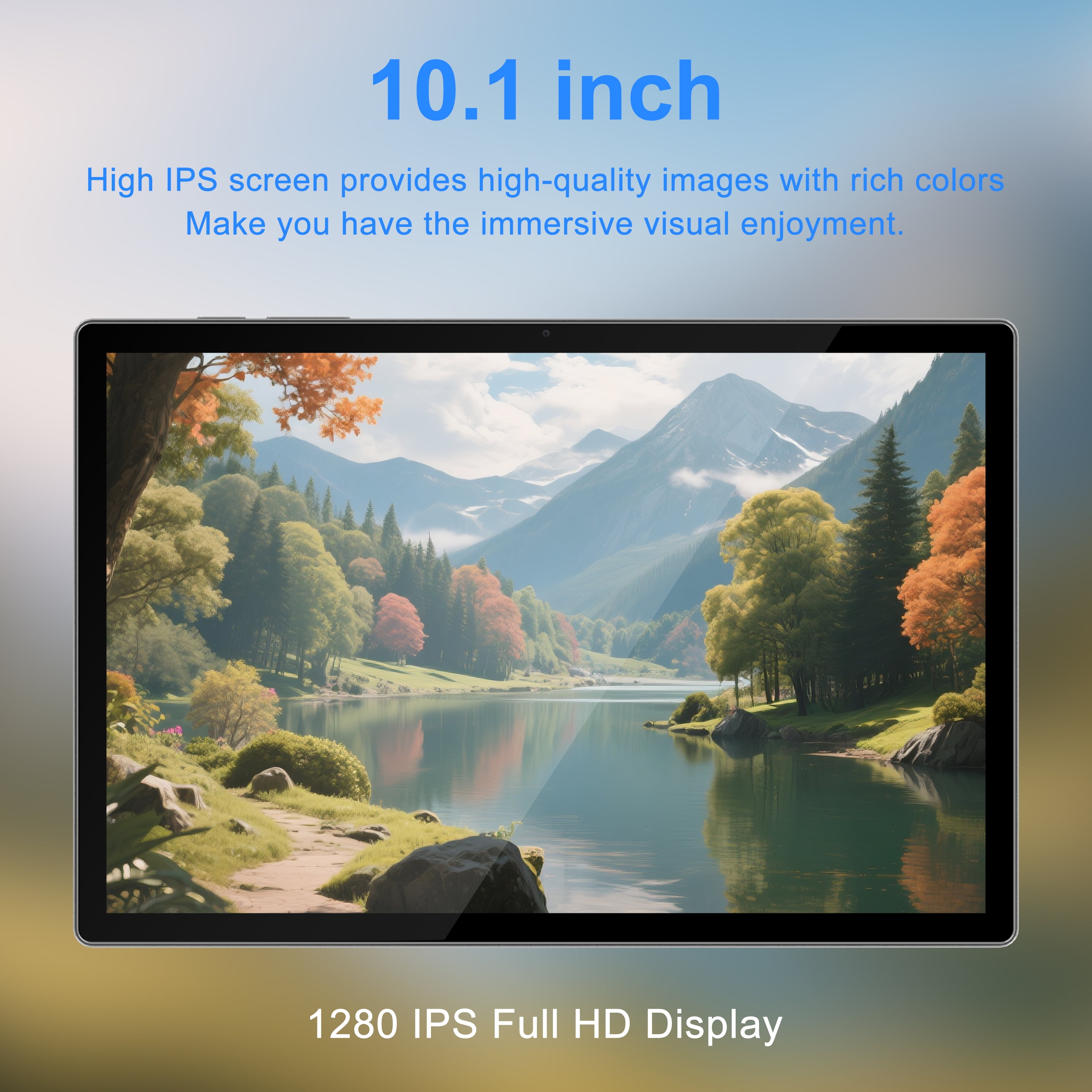 Tibuta 10.1" Android 13 Tablet, 6GB RAM+32GB, Octa-Core, 7000mAh Battery, HD IPS Touchscreen, Dual Camera, WiFi