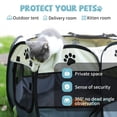 thumbnail image 2 of Tienda para mascotas Tienda para perros Jaula de malla para perros Tienda de juegos para mascotas Gato Perro Jaula plegable portátil Tienda de ejercicios y juegos Cubierta de Anggrek Otros, 2 of 7