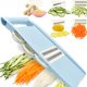 thumbnail image 2 of Typpkmm 1 Mandoline Slicer for Kitchen Vegetable Slicer Multi Blade Potato Chip 5 in, 2 of 7