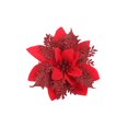 thumbnail image 3 of 2024 Nuevo árbol de Navidad con flores brillantes de 14 cm, adornos de flores artificiales, decoración navideña para el hogar, Año Nuevo, 3 of 5