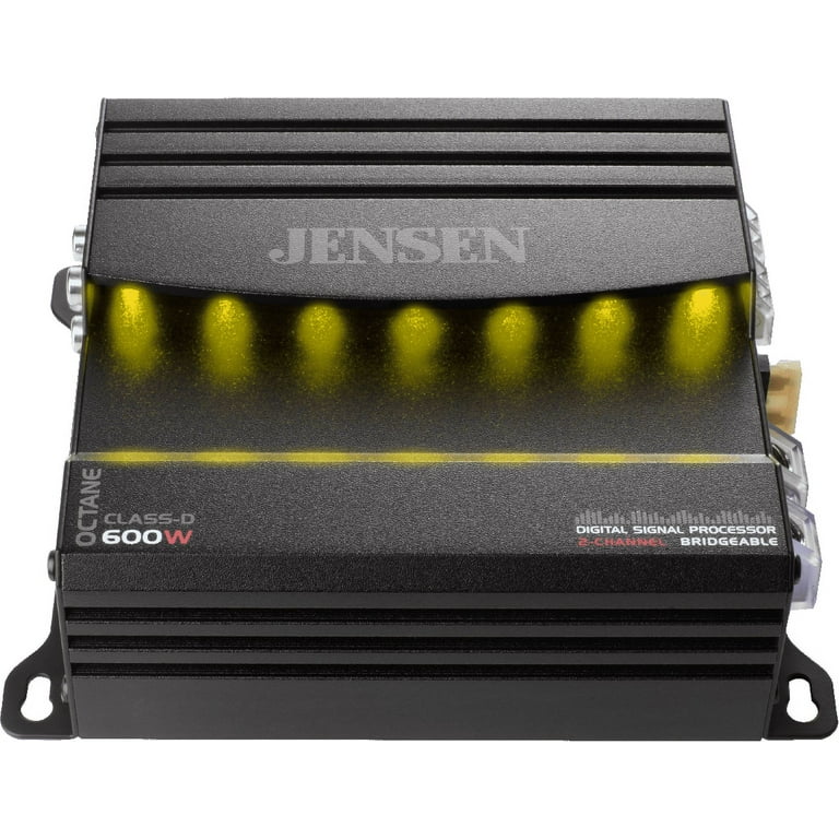JENSEN Power Audio XDA92RB Class D 2 Channel Bridgeable Amplifier