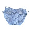 thumbnail image 2 of Gibobby Bragas elásticas para mujer Tangas de encaje para mujer, ropa interior Sexy de Tanga de cintura , bragas transpirables elásticas Hipster, bragas(Azul， L), 2 of 4