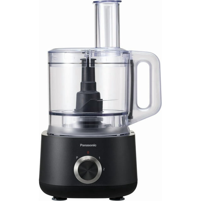 Panasonic MKF511 Robot Culinaire Compact de 10 Tasses avec 4 Lames, Support de Rangement pour Disques et Lames, Puissance Maximale de 800 W