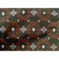 thumbnail image 4 of oneOone Cotton Poplin Fabric Diamond & Swirl Ikat Print Fabric BTY 56 Inch Wide, 4 of 4