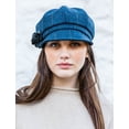thumbnail image 3 of Mucros Weavers Irish Women's 100% Wool Tweed Newsboy Hat Made in Ireland, 3 of 5