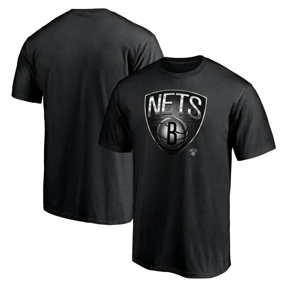 Brooklyn Nets Fanatics Branded Midnight Mascot Team T-Shirt - Black ...