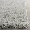 thumbnail image 3 of Safavieh Laguna Shag 6'7" X 9'6" Power Loomed Rug in Silver, 3 of 3